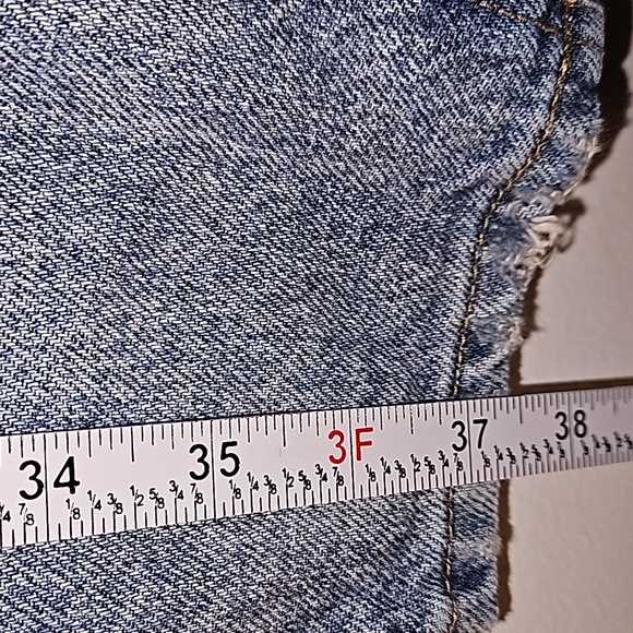 Pacsun Denim Ripped Jean Skinny Blue Size 23 - Picture 8 of 12